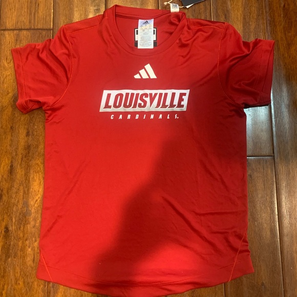 adidas Tops - adidas Louisville Cardinals Training Tee